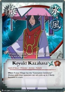 Koyuki Kazahana card artwork