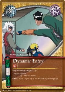 Dynamic Entry card artwork