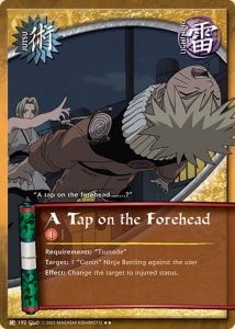 A Tap on the Forehead card artwork