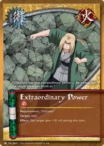 Extraordinary Power card artwork