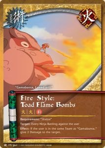 Fire Style: Toad Flame Bombs card artwork