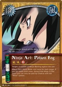 Ninja Art: Poison Fog card artwork