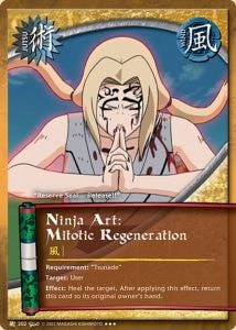 Ninja Art: Mitotic Regeneration card artwork