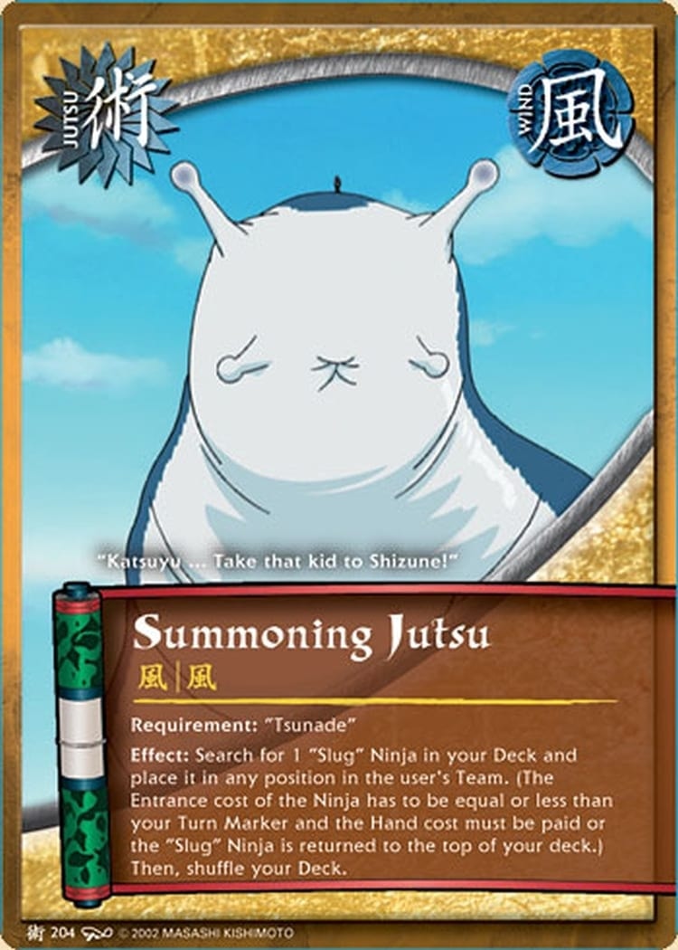 Summoning Jutsu card artwork