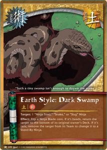 Earth Style: Dark Swamp card artwork