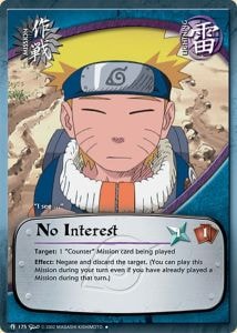 No Interest card artwork