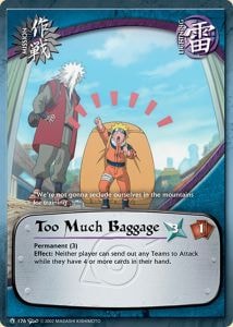 Too Much Baggage card artwork