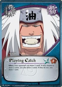 Playing Catch card artwork