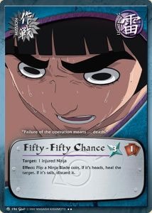 Fifty-Fifty Chance card artwork