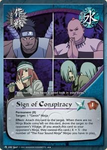 Sign of Conspiracy card artwork