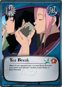 Tea Break card artwork