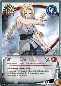 Tsunade card artwork