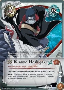 Kisame Hoshigaki card artwork