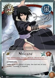 Shizune card artwork