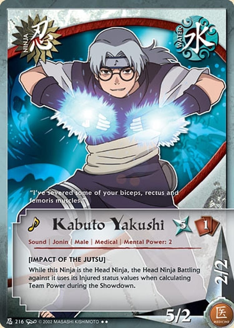 Kabuto Yakushi card artwork