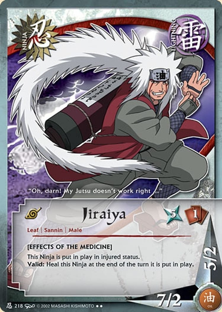 Jiraiya card artwork