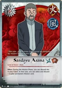 Sandayu Asama card artwork