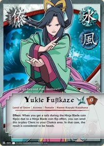 Yukie Fujikaze card artwork