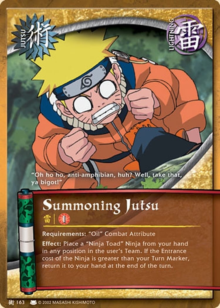 Summoning Jutsu card artwork