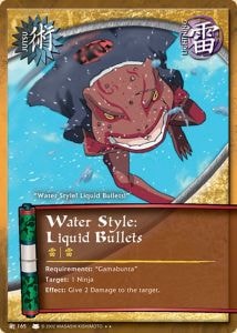 Water Style: Liquid Bullets card artwork