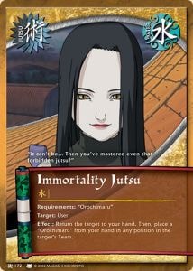 Immortality Jutsu card artwork