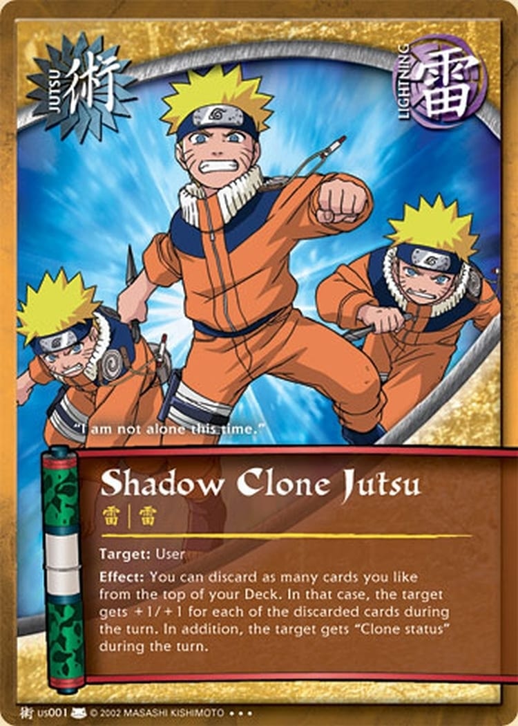 Shadow Clone Jutsu card artwork