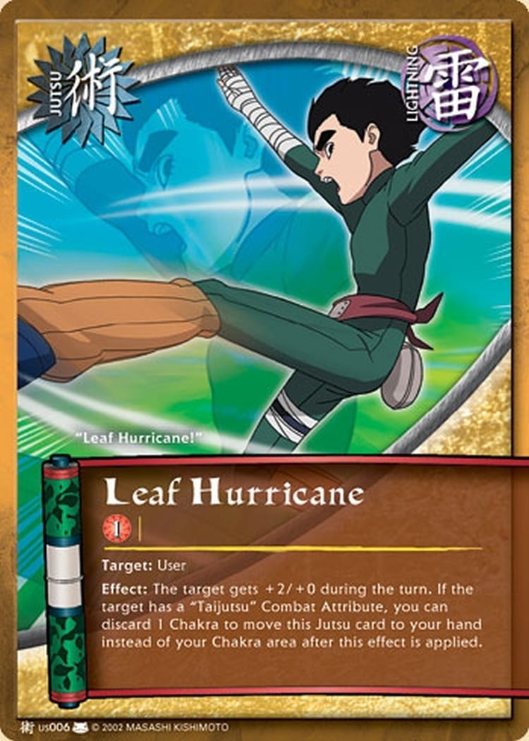 Leaf Hurricane card artwork