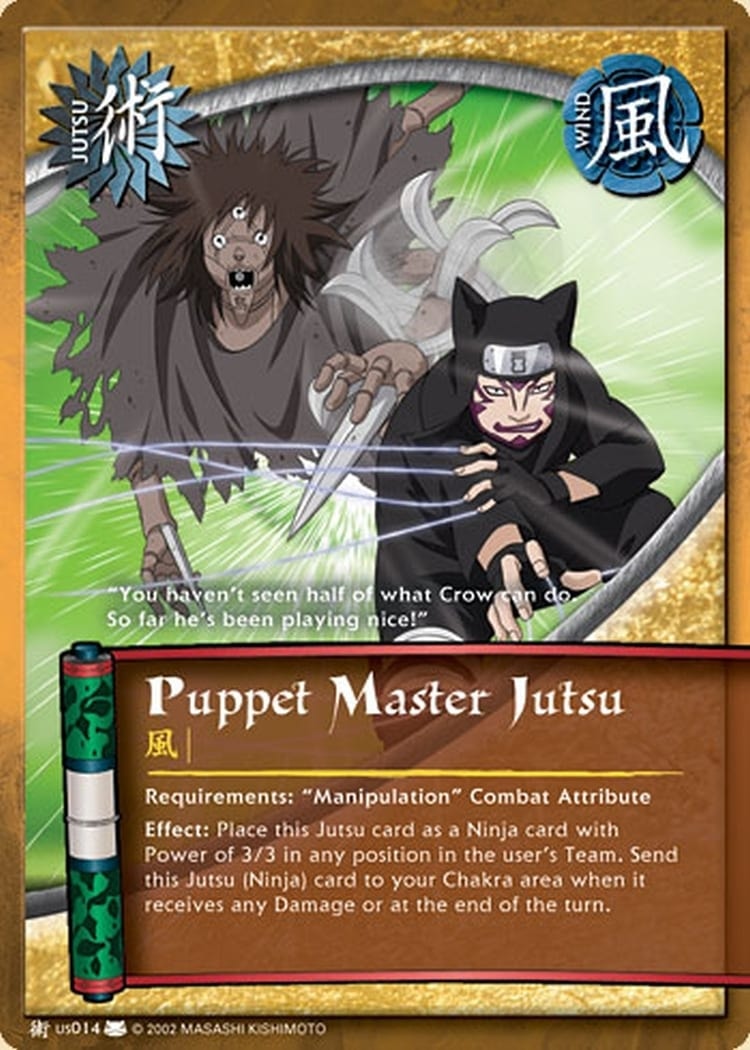 Puppet Master Jutsu card artwork
