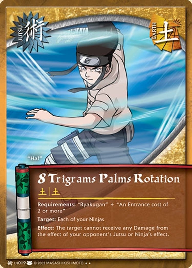 8 Trigrams Palms Rotation card artwork