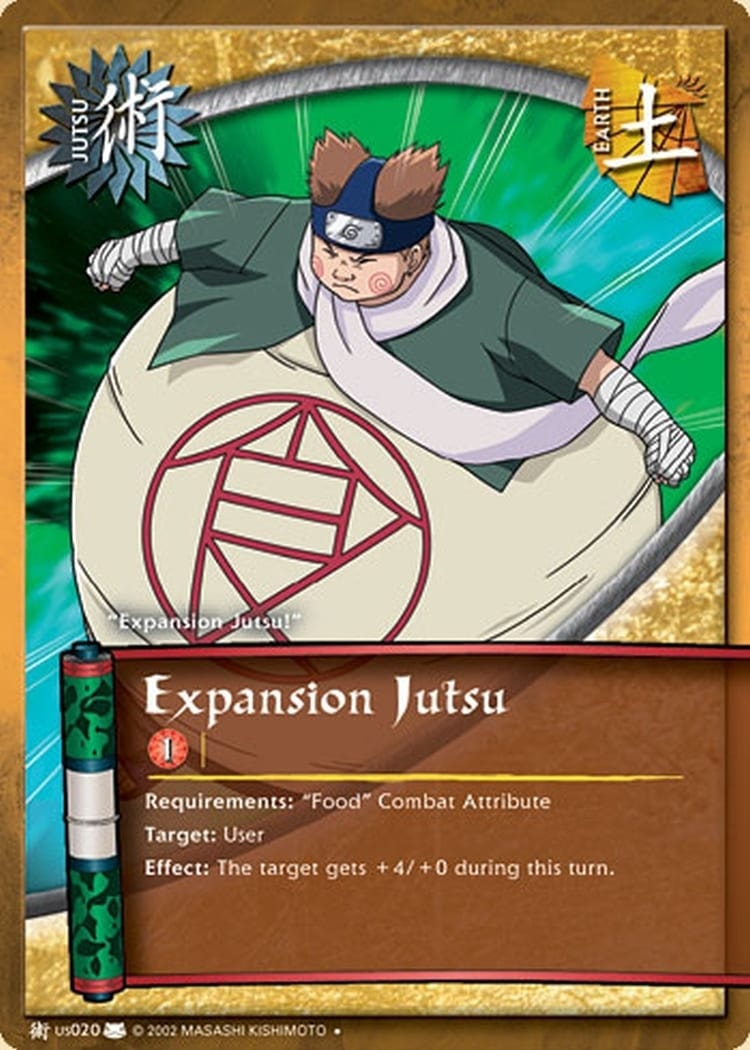 Expansion Jutsu card artwork