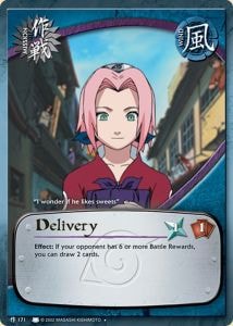 Delivery card artwork