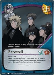 Farewell card artwork