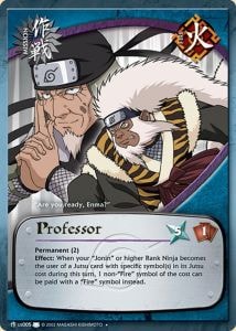 Professor card artwork
