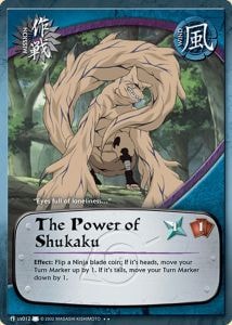 The Power of Shukaku card artwork