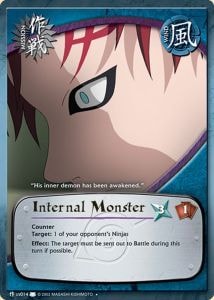 Internal Monster card artwork