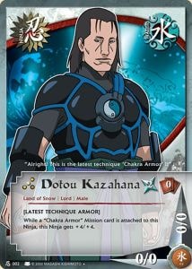 Dotou Kazahana card artwork