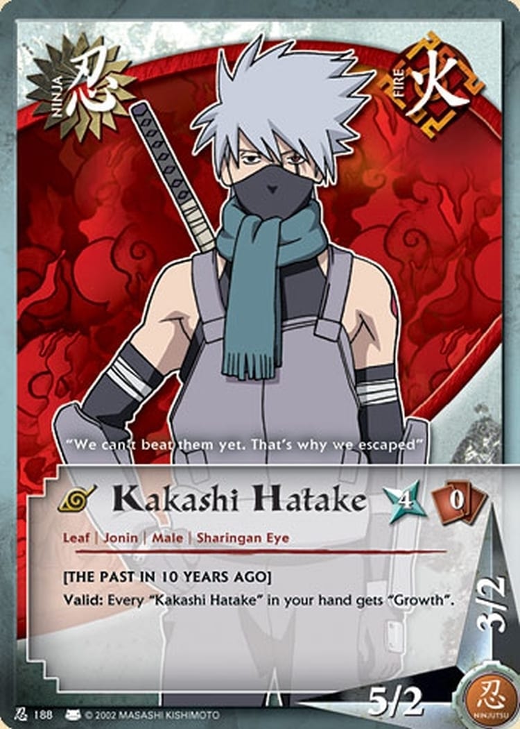 Kakashi Hatake card artwork