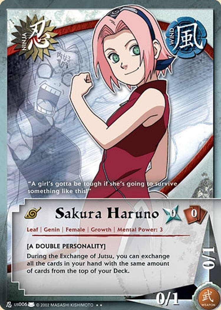 Sakura Haruno card artwork