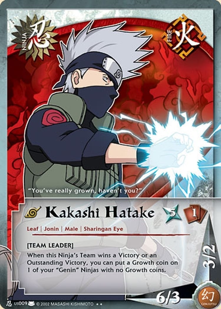 Kakashi Hatake card artwork