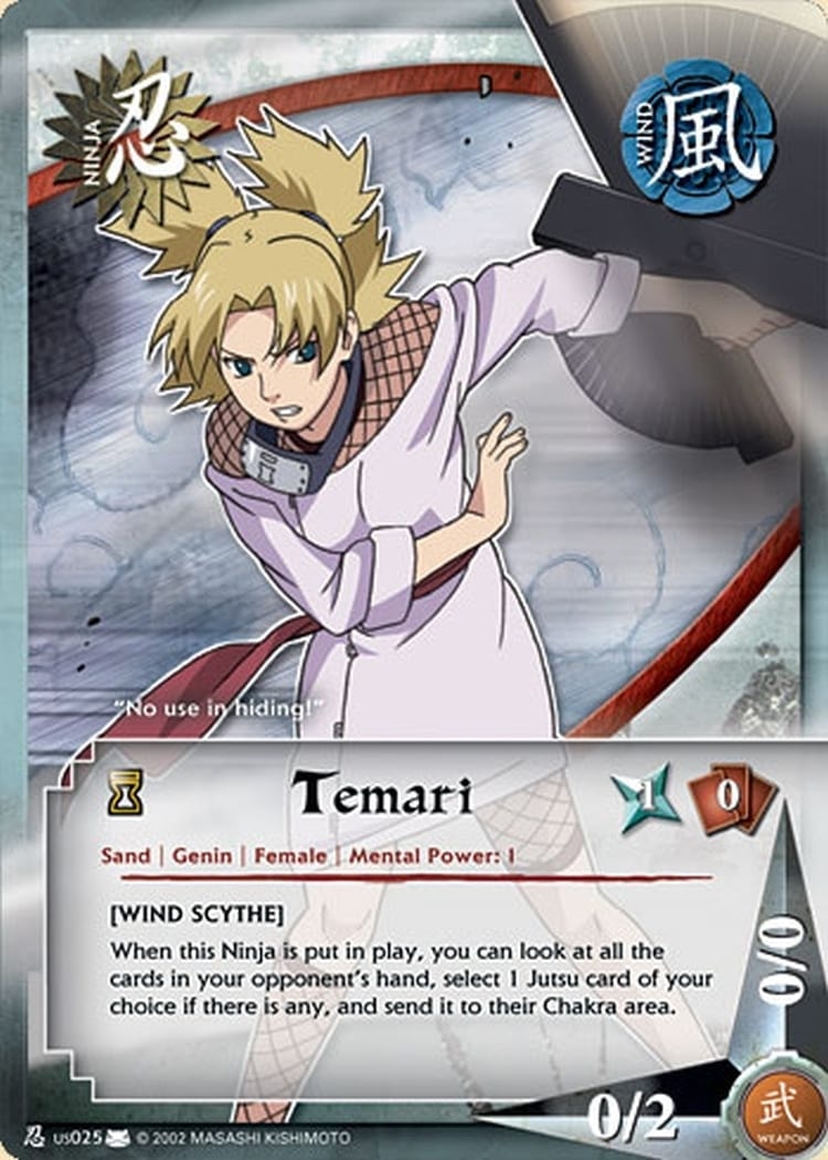 Temari card artwork