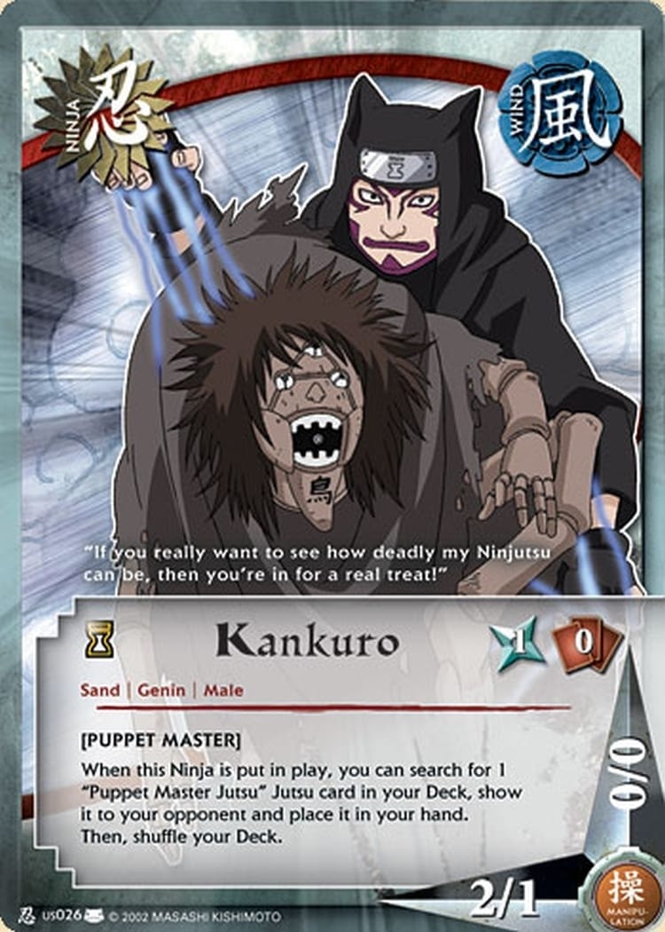 Kankuro card artwork