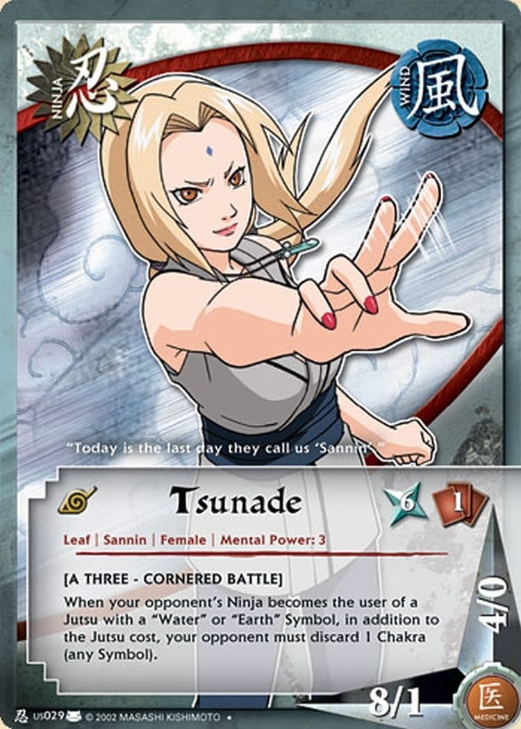 Tsunade card artwork
