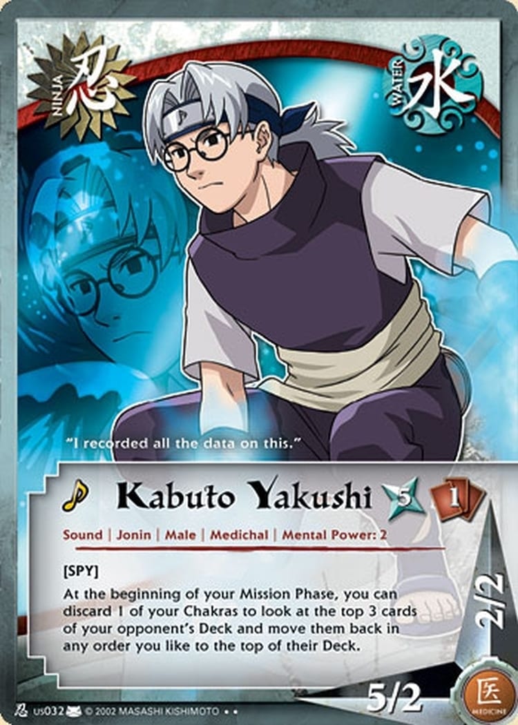 Kabuto Yakushi card artwork