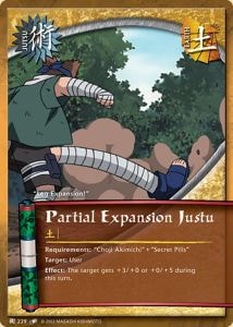 Partial Expansion Justu card artwork