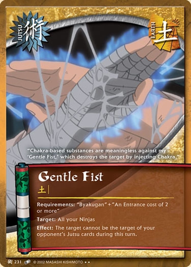 Gentle Fist card artwork