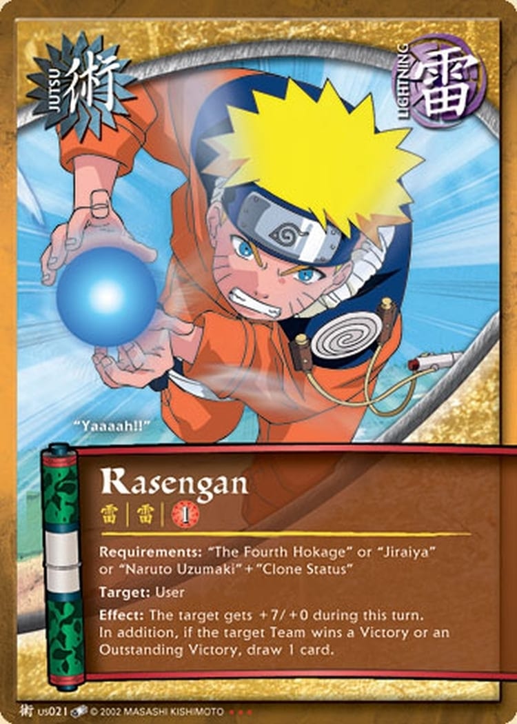Rasengan card artwork