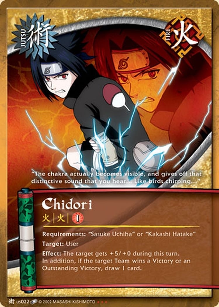 Chidori card artwork