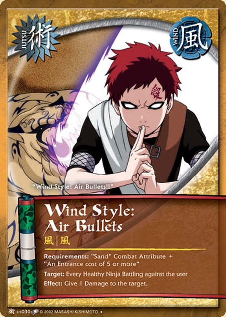 Wind Style: Air Bullets card artwork