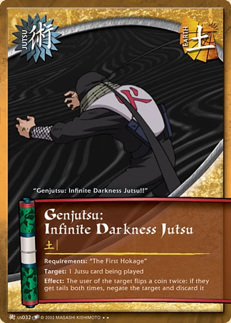 Genjutsu: Infinite Darkness Jutsu card artwork