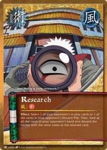 Research card artwork